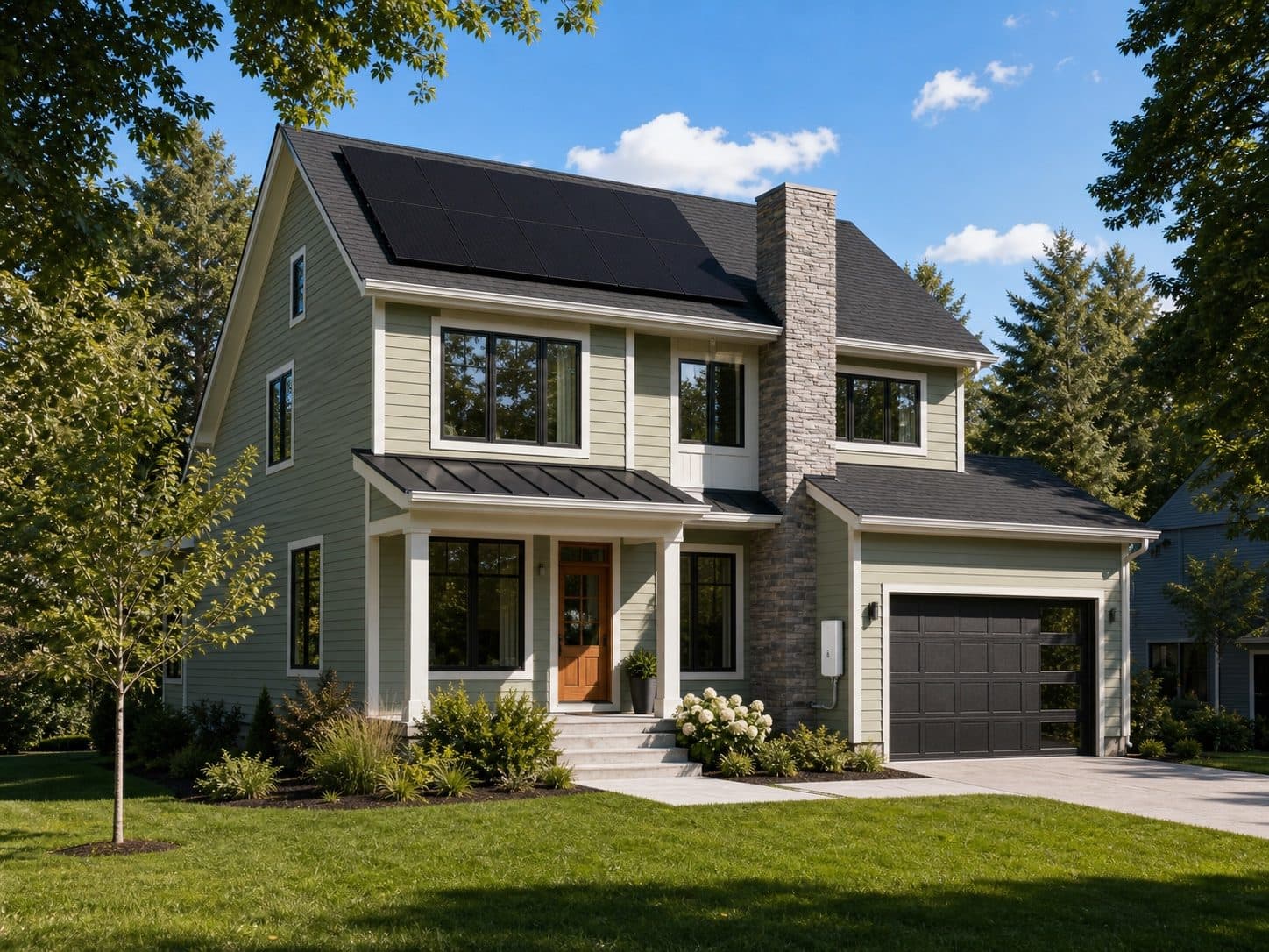 A solar home serving Halifax, Nova Scotia
